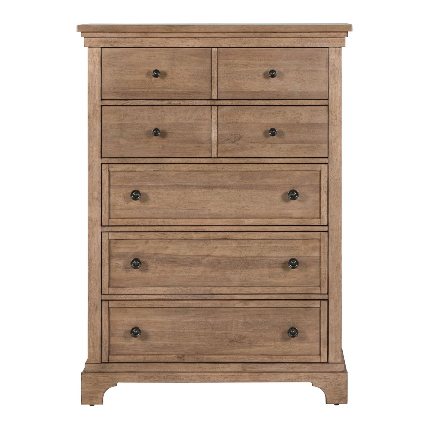 Haven Hills - 5 Drawer Chest - Camel Beige - Hornell Furniture Outlet