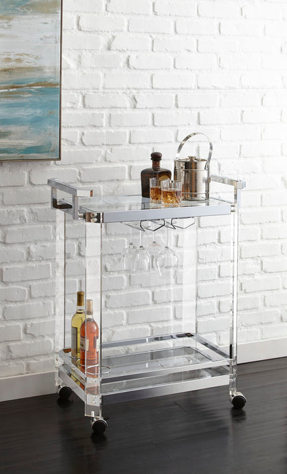 Aerin - Server Cart - Hornell Furniture Outlet