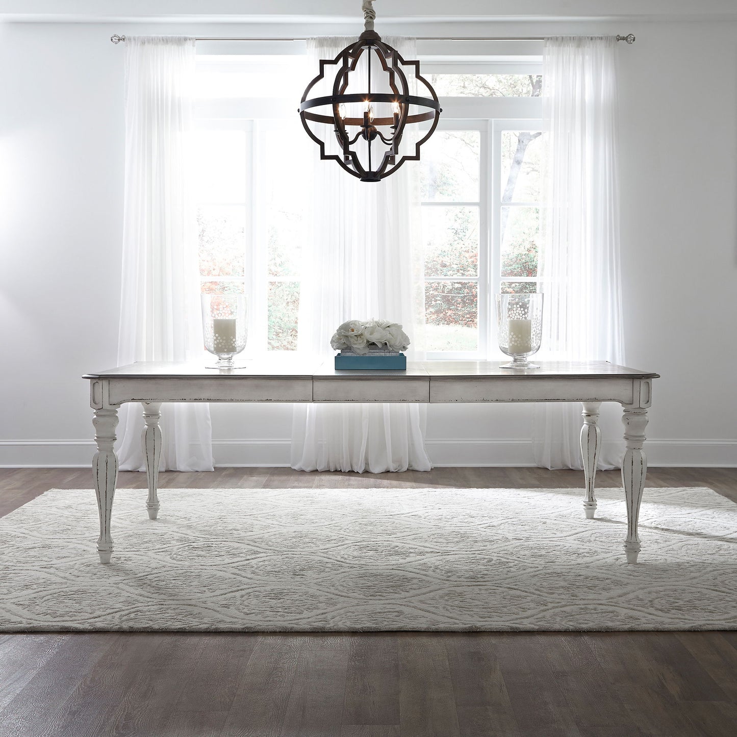 Magnolia Manor - Rectangular Table Set - Hornell Furniture Outlet