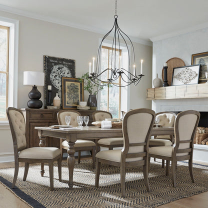 Americana Farmhouse - Optional Leg Table Set - Hornell Furniture Outlet