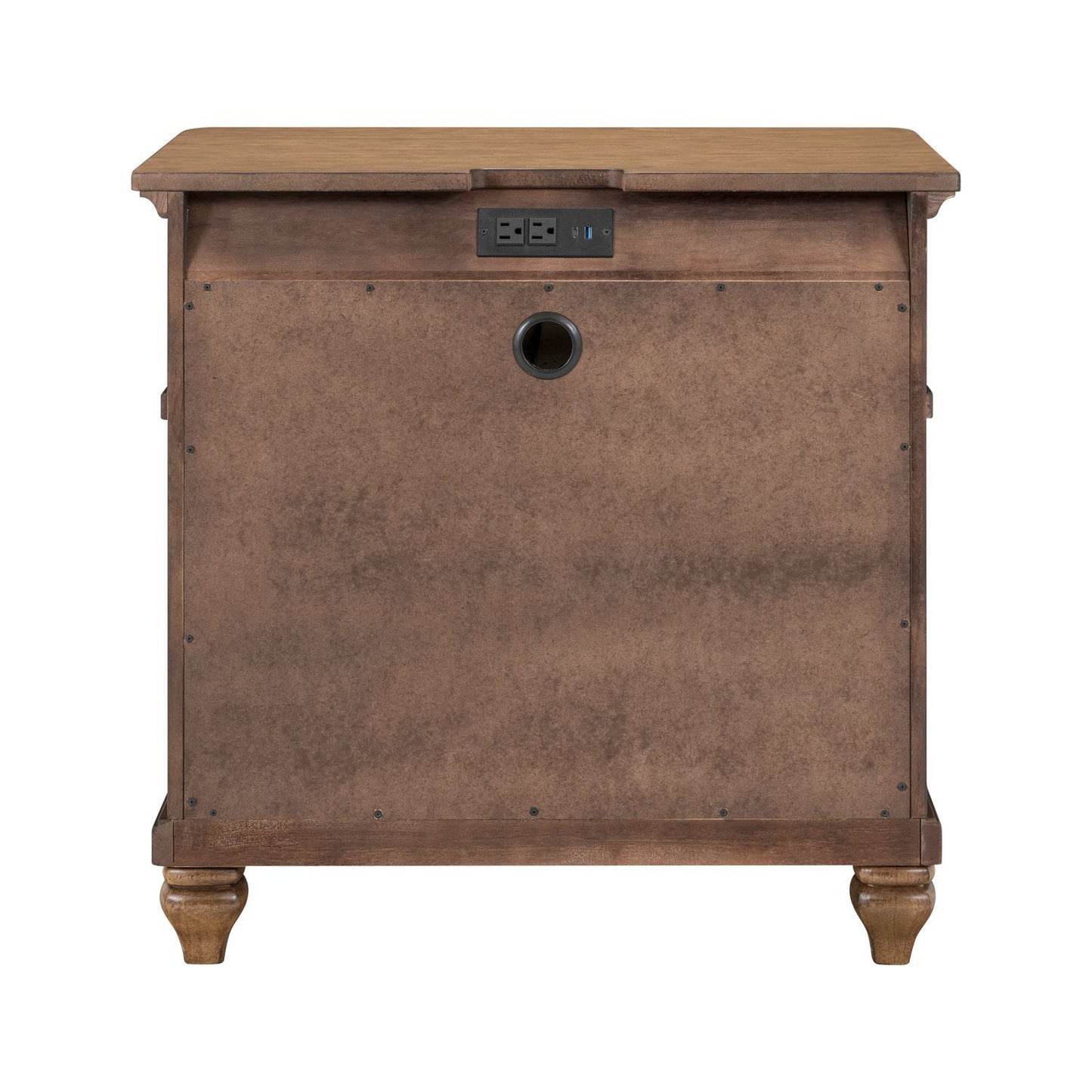 Twin Lakes - Nightstand With Charging Station - Hornell Furniture Outlet