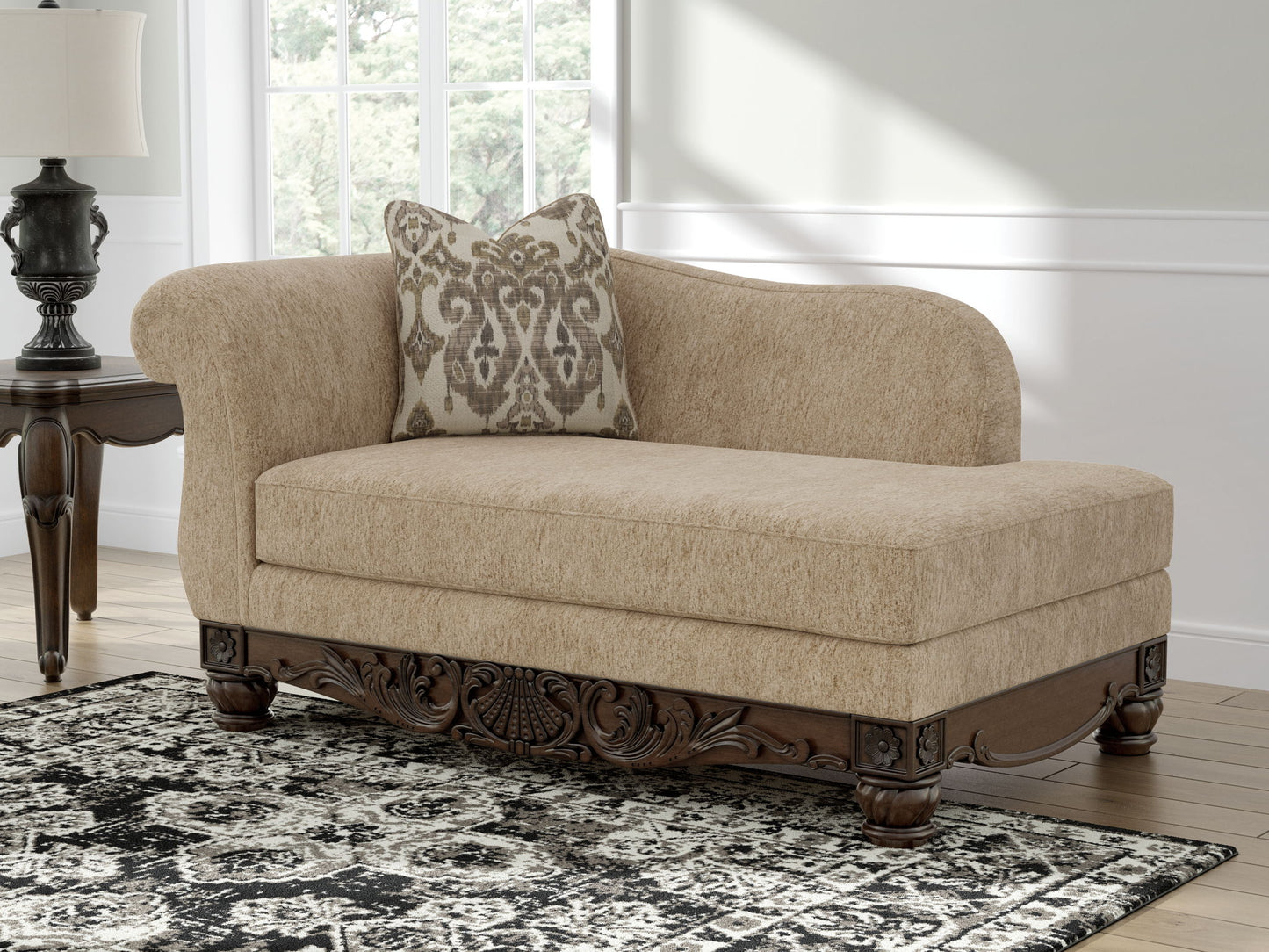 Chelsworth - RAF Corner Chaise - Golden - Hornell Furniture Outlet