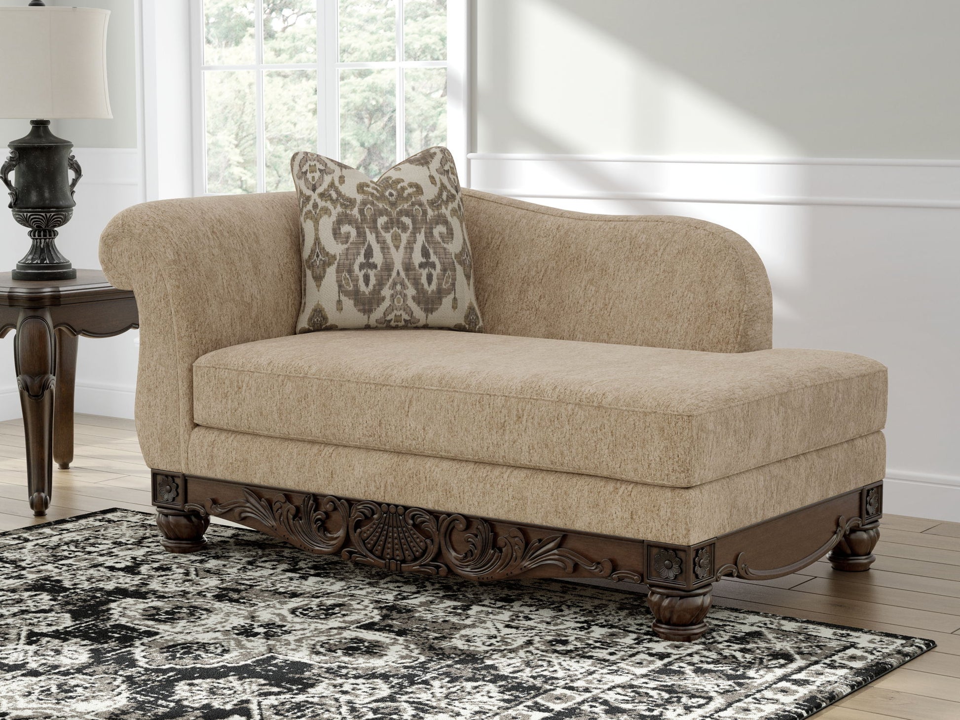 Chelsworth - RAF Corner Chaise - Golden - Hornell Furniture Outlet