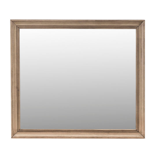 Sun Valley - Mirror - Light Brown - Hornell Furniture Outlet