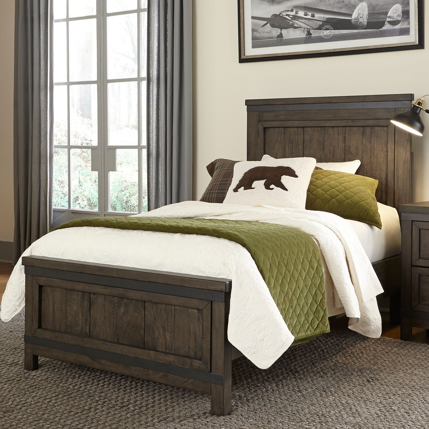 Thornwood Hills - Panel Headboard - Hornell Furniture Outlet