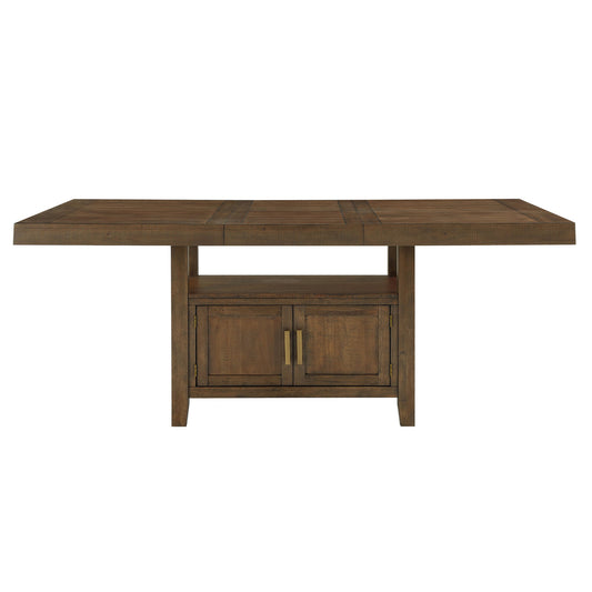 Garland - Counter Table - Dark Brown - Hornell Furniture Outlet