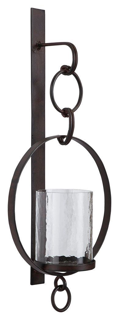 Ogaleesha - Brown - Wall Sconce - Hornell Furniture Outlet