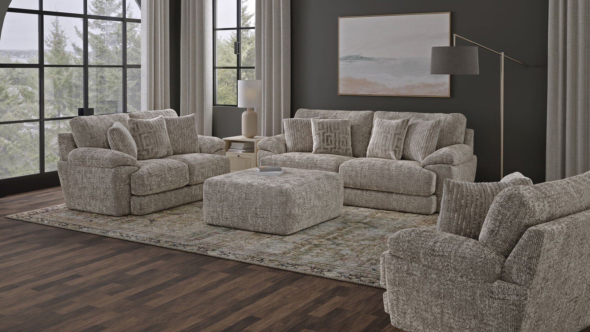 Jaden - Fabric Loveseat - Hornell Furniture Outlet