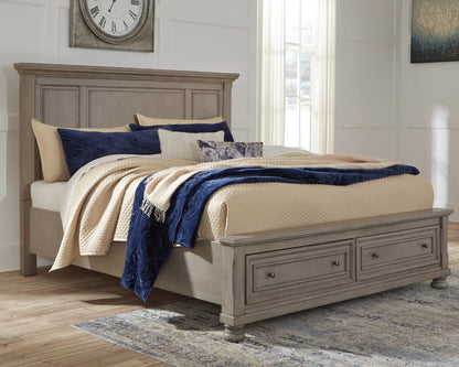 Lettner - Panel Storage Bedroom Set - Hornell Furniture Outlet