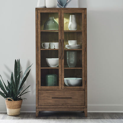 Shaker Lakes - Bunching Display Cabinet - Hornell Furniture Outlet