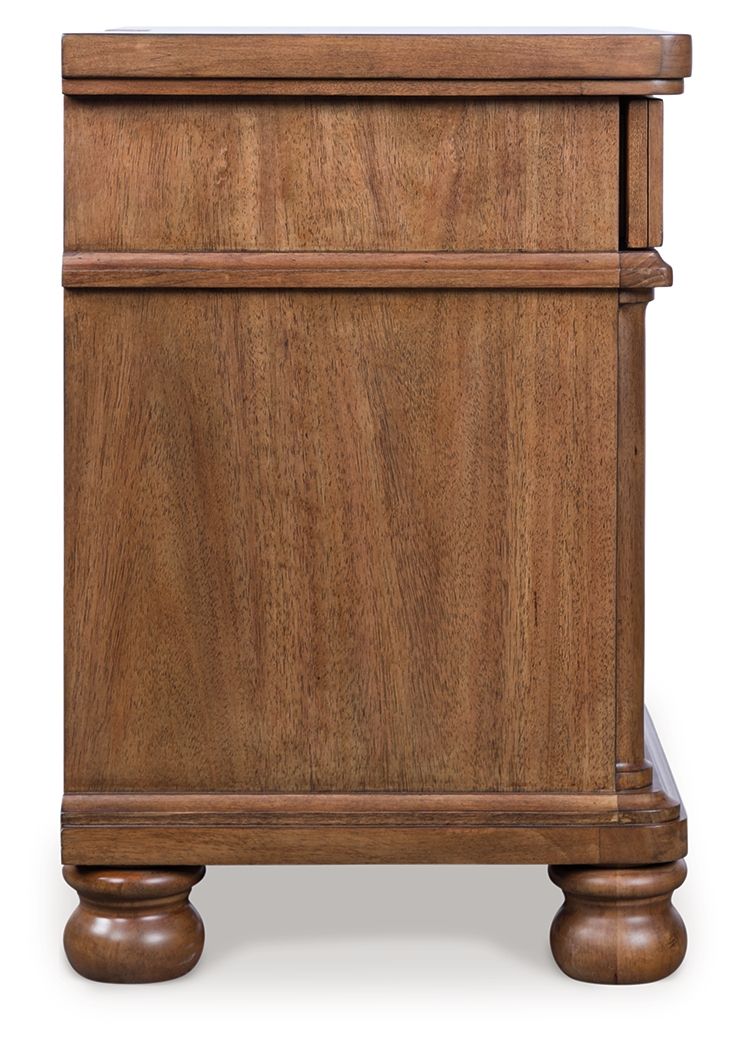 Rowlenstown - Three Drawer Night Stand - Hornell Furniture Outlet