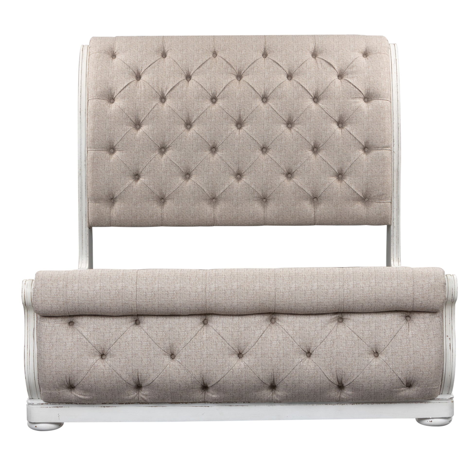 Magnolia Manor - Uph Sleigh Bed - Hornell Furniture Outlet