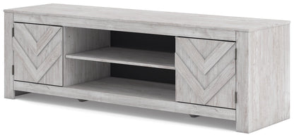 Cayboni - LG TV Stand With Fireplace Option - Hornell Furniture Outlet