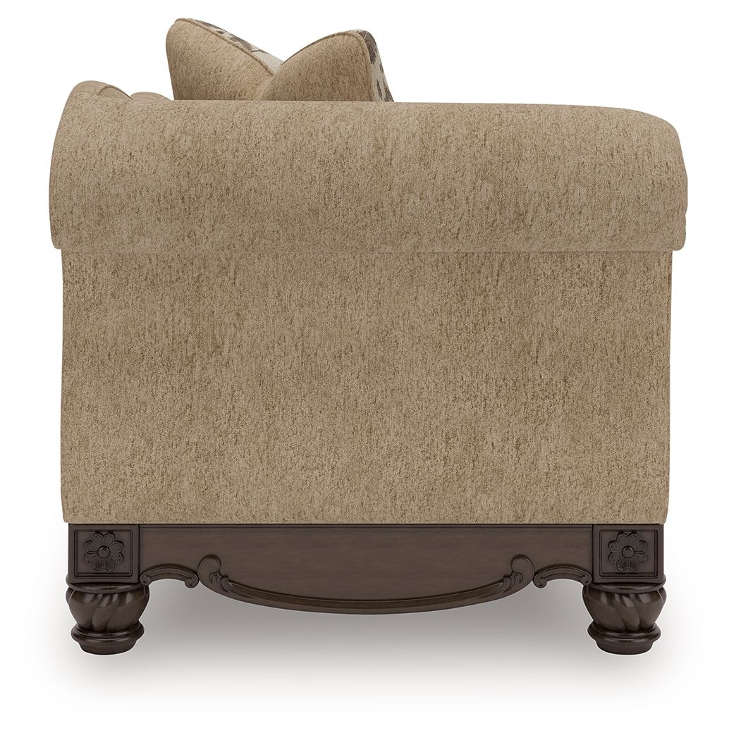 Chelsworth - RAF Corner Chaise - Golden - Hornell Furniture Outlet