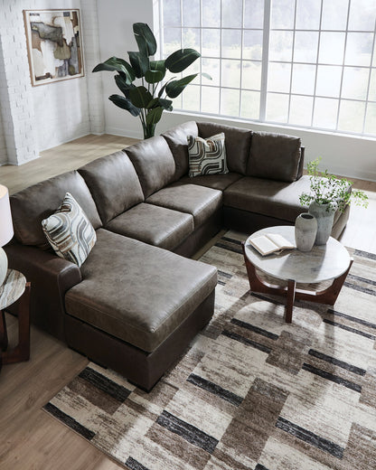 Castille Way - Sectional - Hornell Furniture Outlet