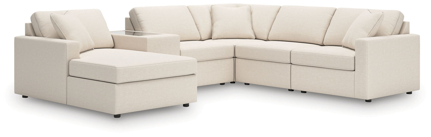 Modmax - Oyster - Sectional - Hornell Furniture Outlet
