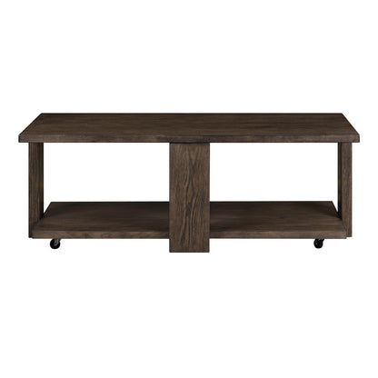 Harrison - Cocktail Table - Brown - Hornell Furniture Outlet