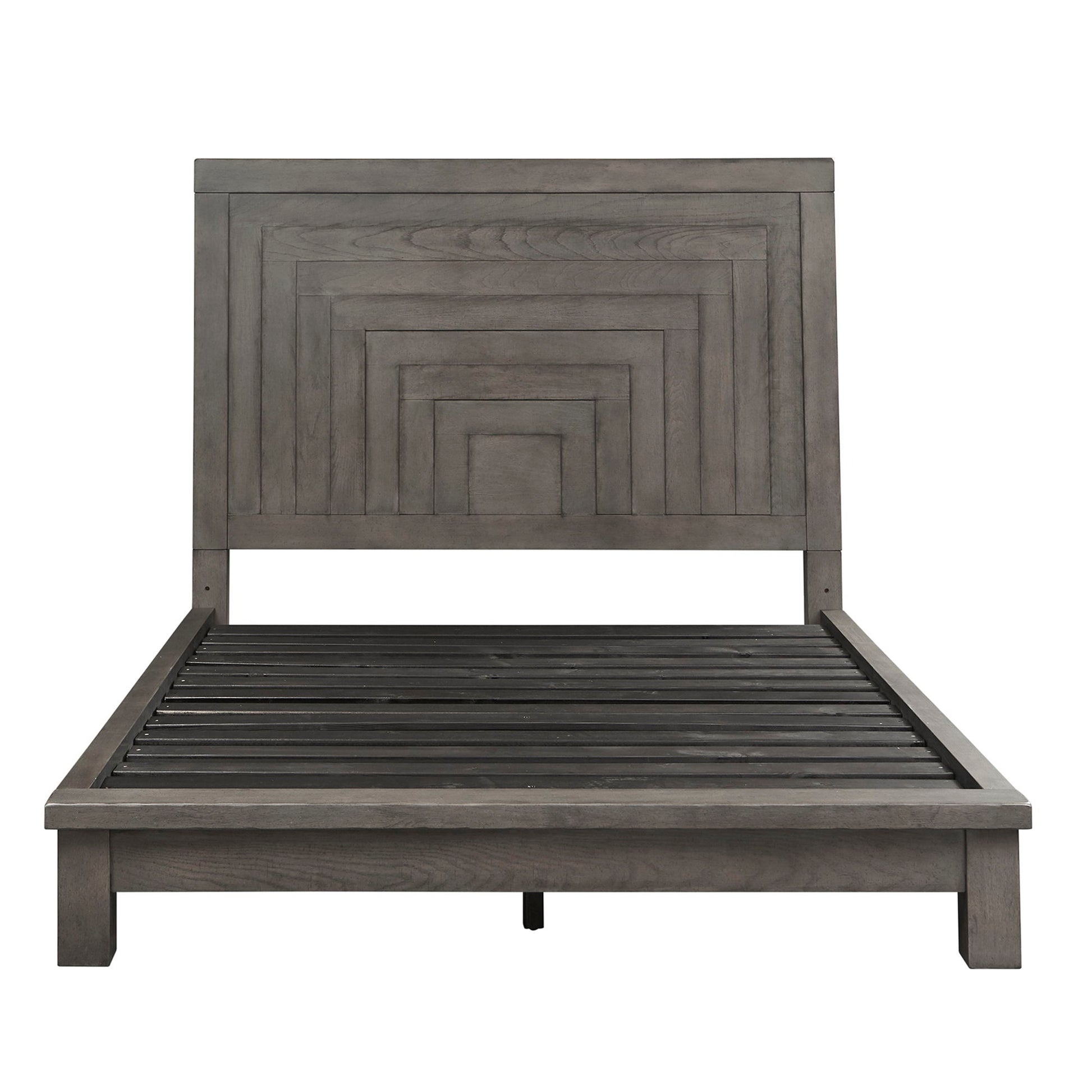 Modern Farmhouse - Platform Bed, Dresser & Mirror - Hornell Furniture Outlet