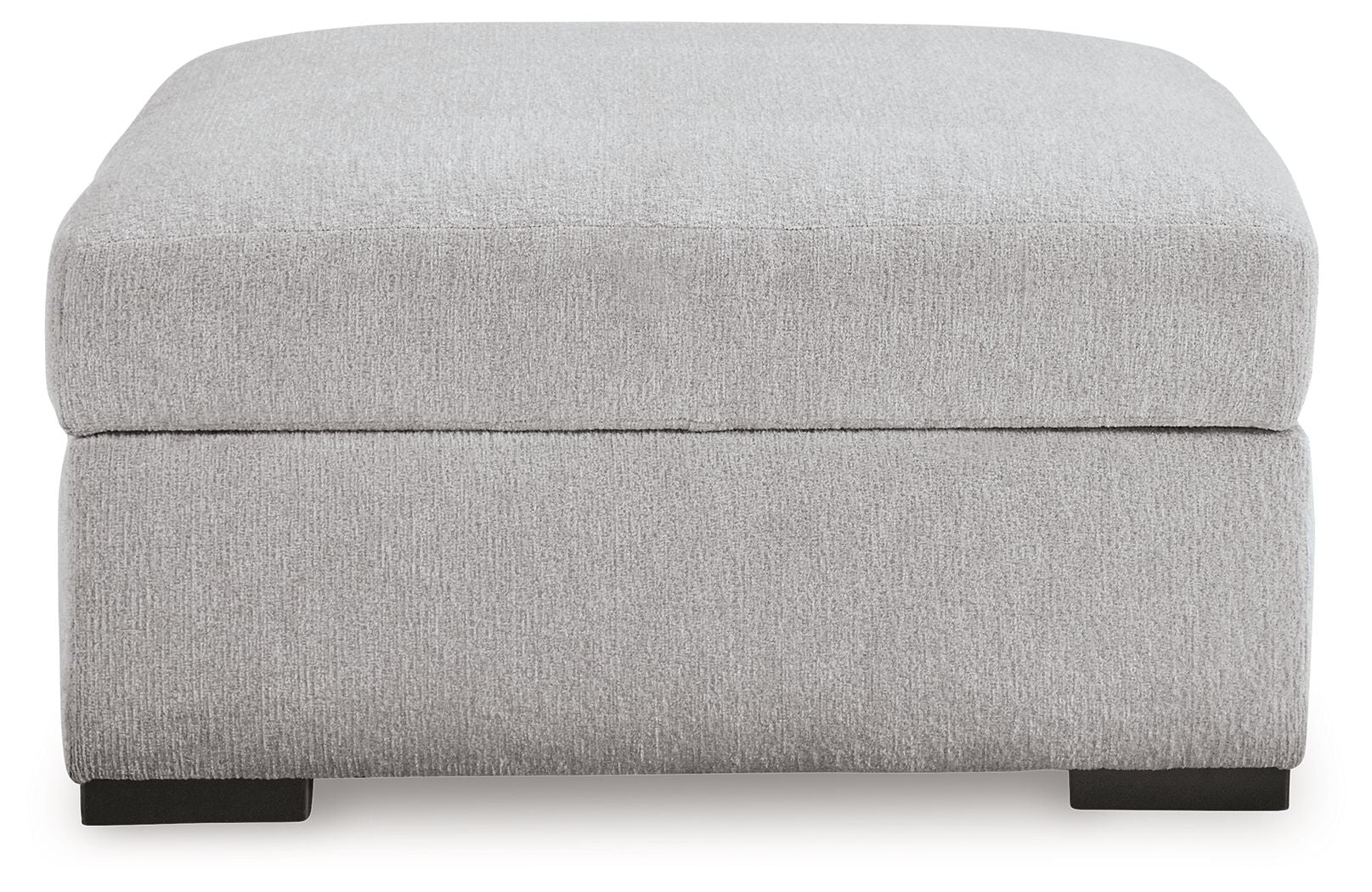 Gabyleigh - Nickel - Ottoman With Storage - Hornell Furniture Outlet