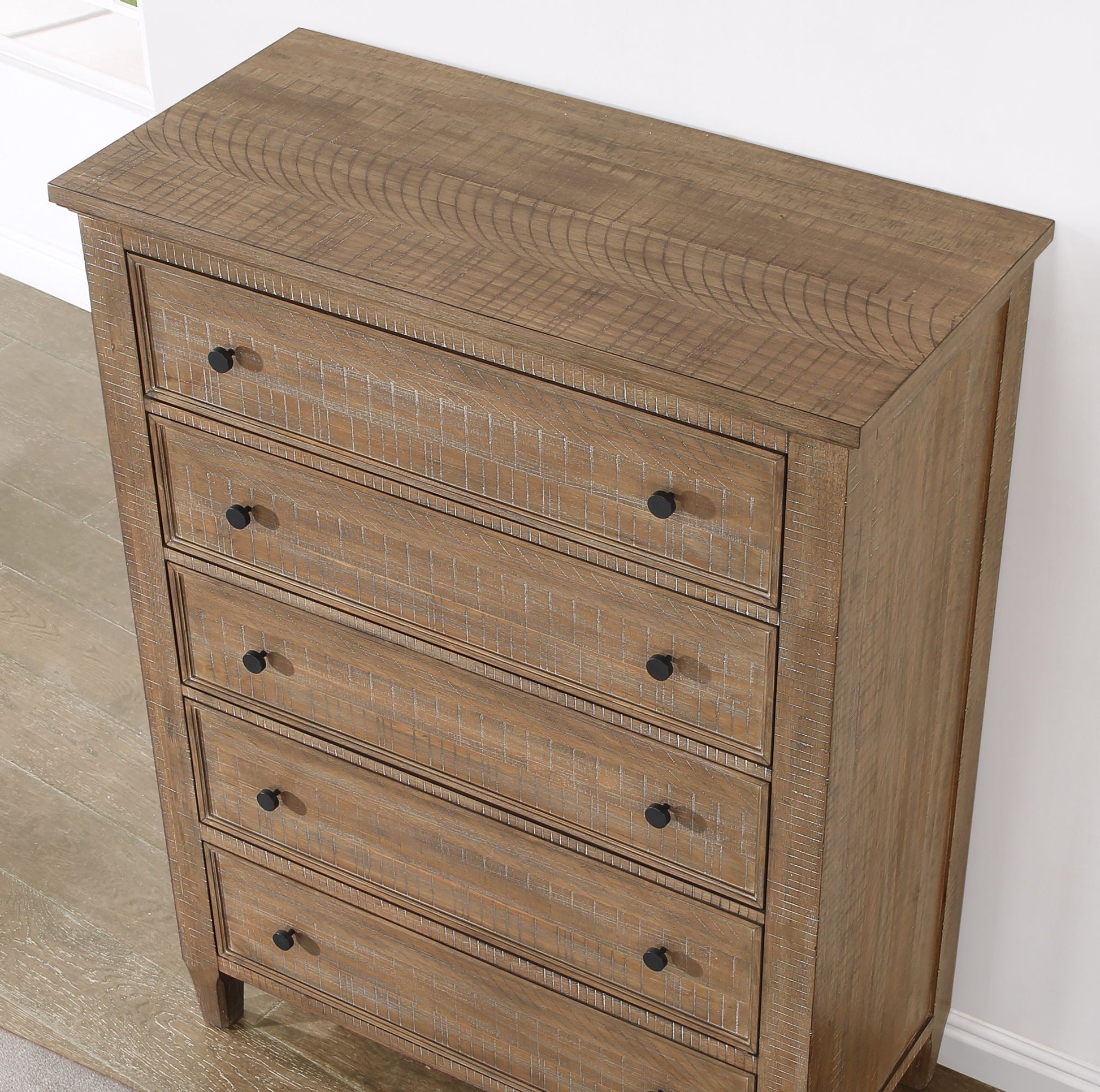 Riverdale - Drawer Chest - Dark Brown - Hornell Furniture Outlet