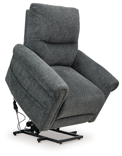 Aureta - Power Lift Recliner - Hornell Furniture Outlet