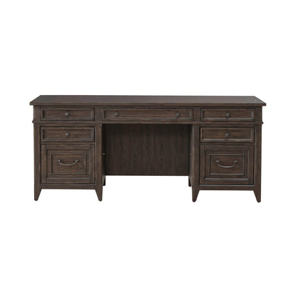 Paradise Valley - Executive Credenza - Brown - Hornell Furniture Outlet