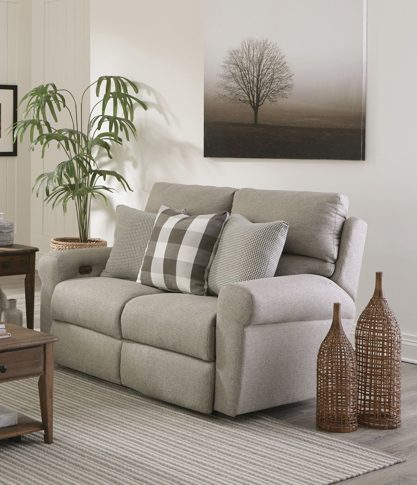Westport - Power Lay Flat Reclining Loveseat - Hornell Furniture Outlet