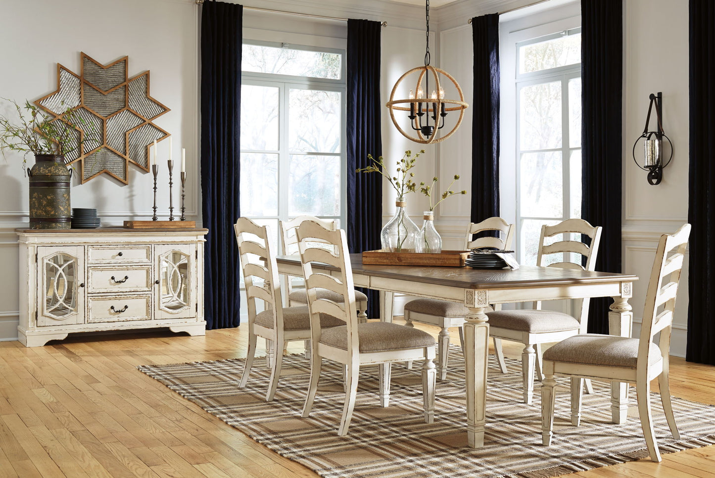 Realyn - Rectangular Dining Table Set - Hornell Furniture Outlet