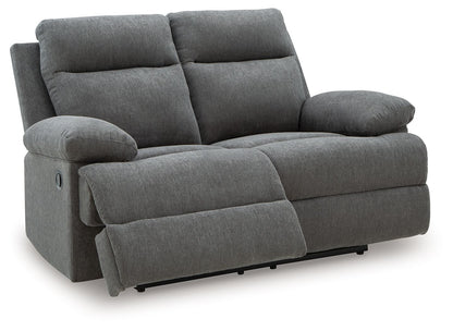 Side - Swipe - Reclining Loveseat - Hornell Furniture Outlet