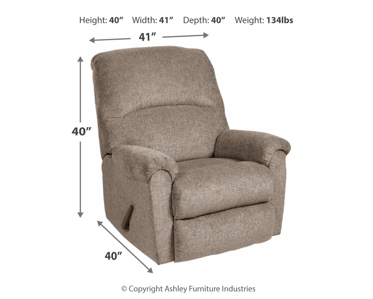 Ballinasloe - Rocker Recliner - Hornell Furniture Outlet