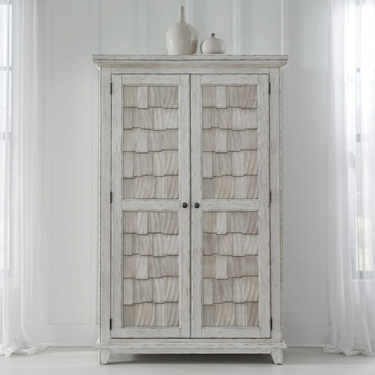 River Place - Armoire - White - Hornell Furniture Outlet