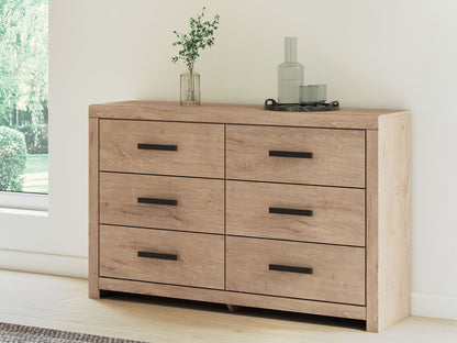 Sanginlane - Panel Bedroom Set - Hornell Furniture Outlet
