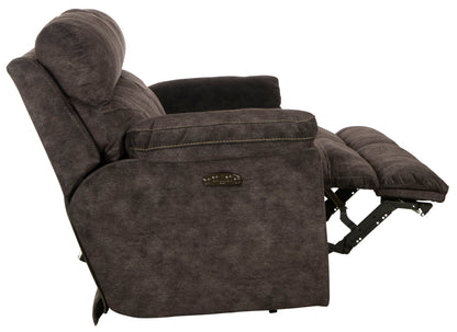 Sedona - Power Headrest Lay Flat Reclining Sofa - Hornell Furniture Outlet