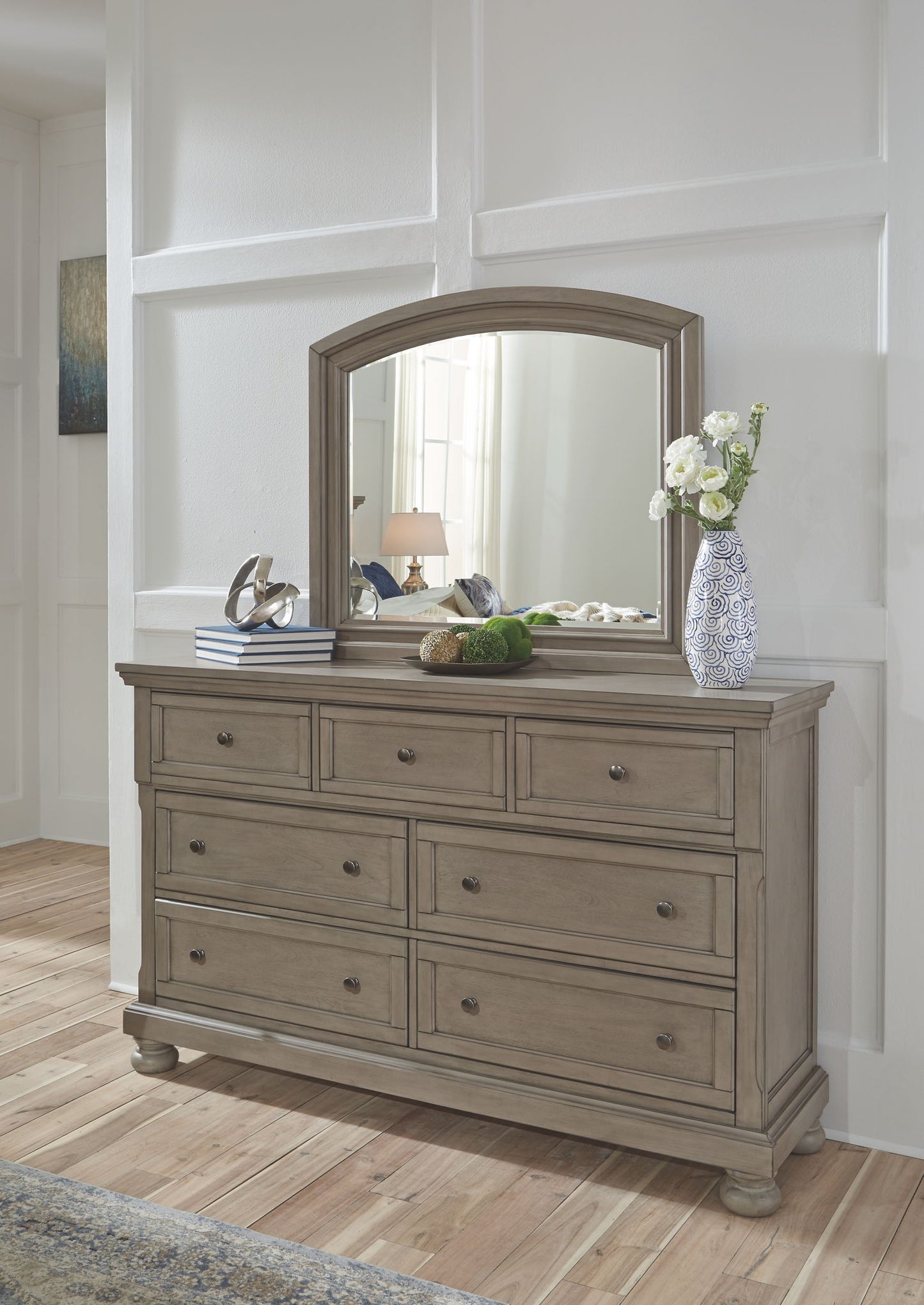 Lettner - Sleigh Bedroom Set - Hornell Furniture Outlet