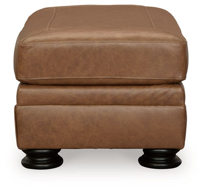 Carianna - Caramel - Ottoman - Hornell Furniture Outlet