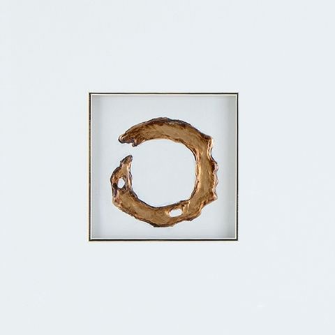 Dallbourne - White / Gold Finish - Wall Art Set (Set of 4) - Hornell Furniture Outlet