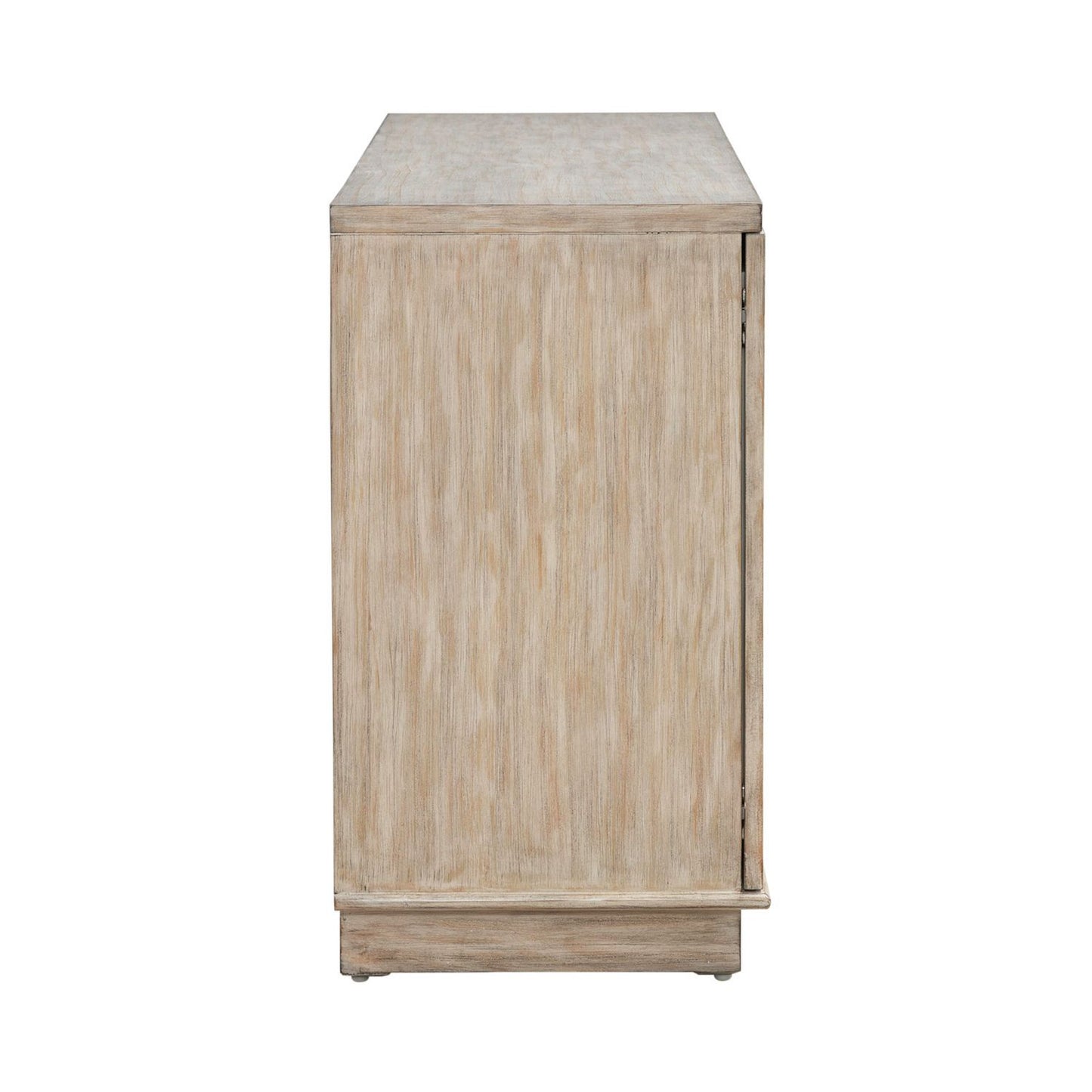 Terrace - 4 Door Accent Cabinet - Gray - Hornell Furniture Outlet