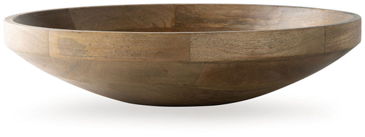 Clayburg - Bowl - Natural Brown - Hornell Furniture Outlet