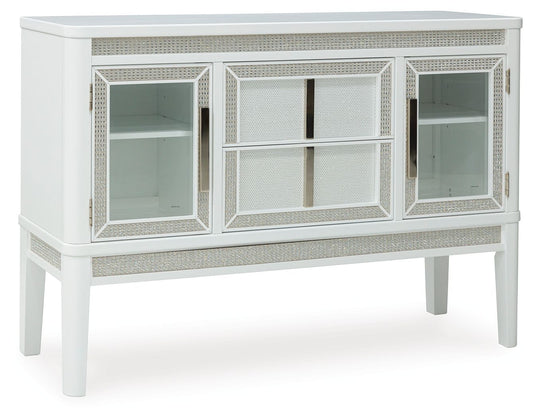 Chalanna - White - Dining Room Server - Hornell Furniture Outlet