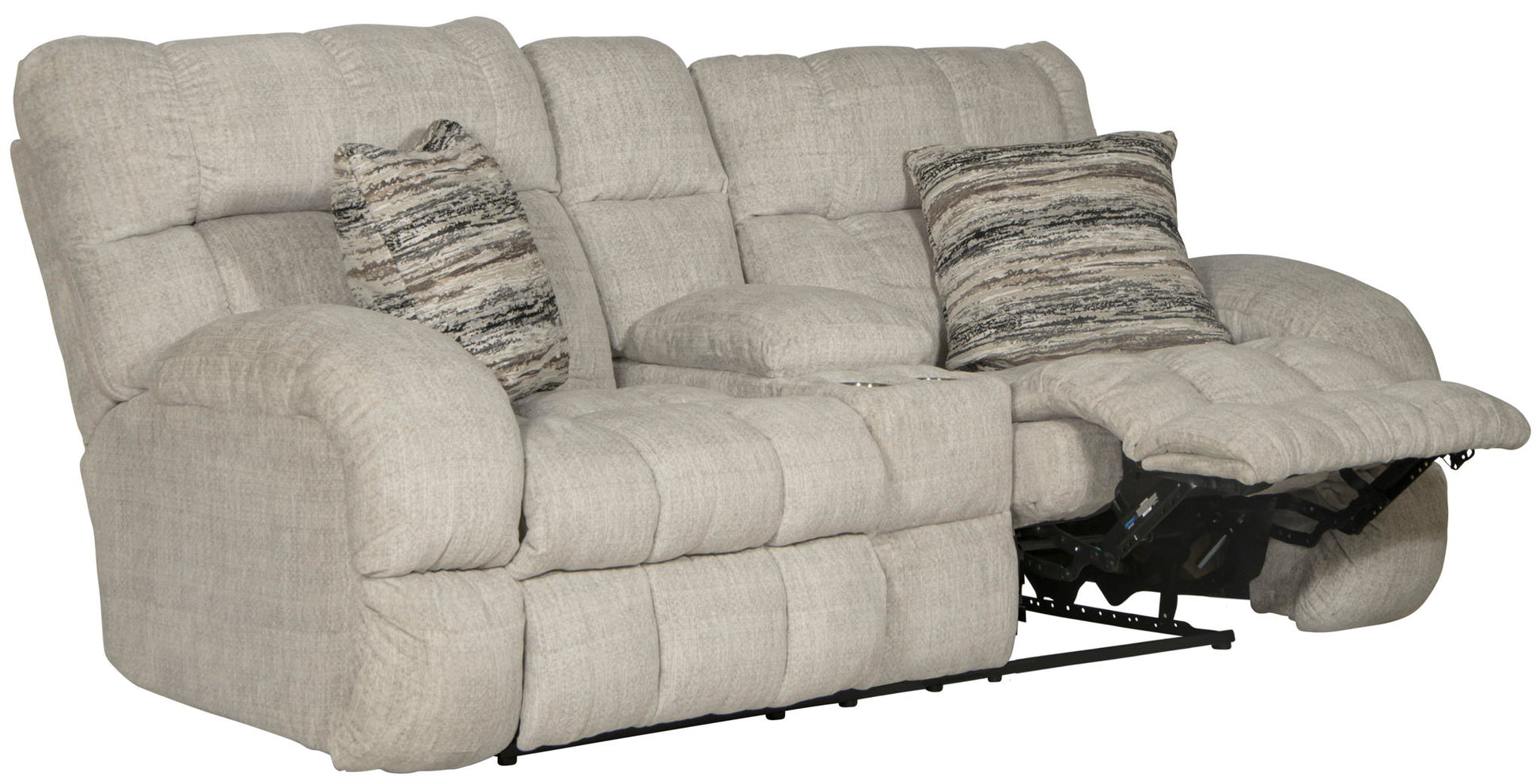 Ashland - Lay Flat Reclining Console Loveseat - Hornell Furniture Outlet