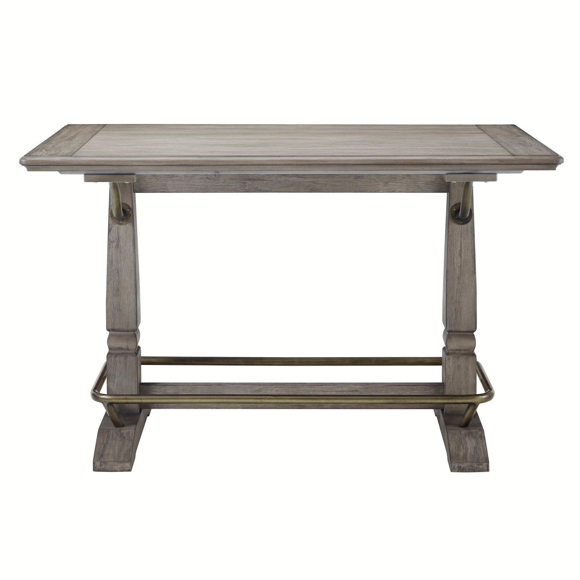 Ryan - Gathering Table - Dark Brown - Hornell Furniture Outlet