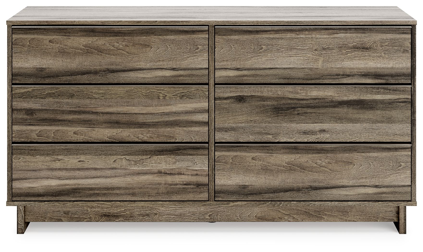 Shallifer - Brown - Six Drawer Dresser - Hornell Furniture Outlet
