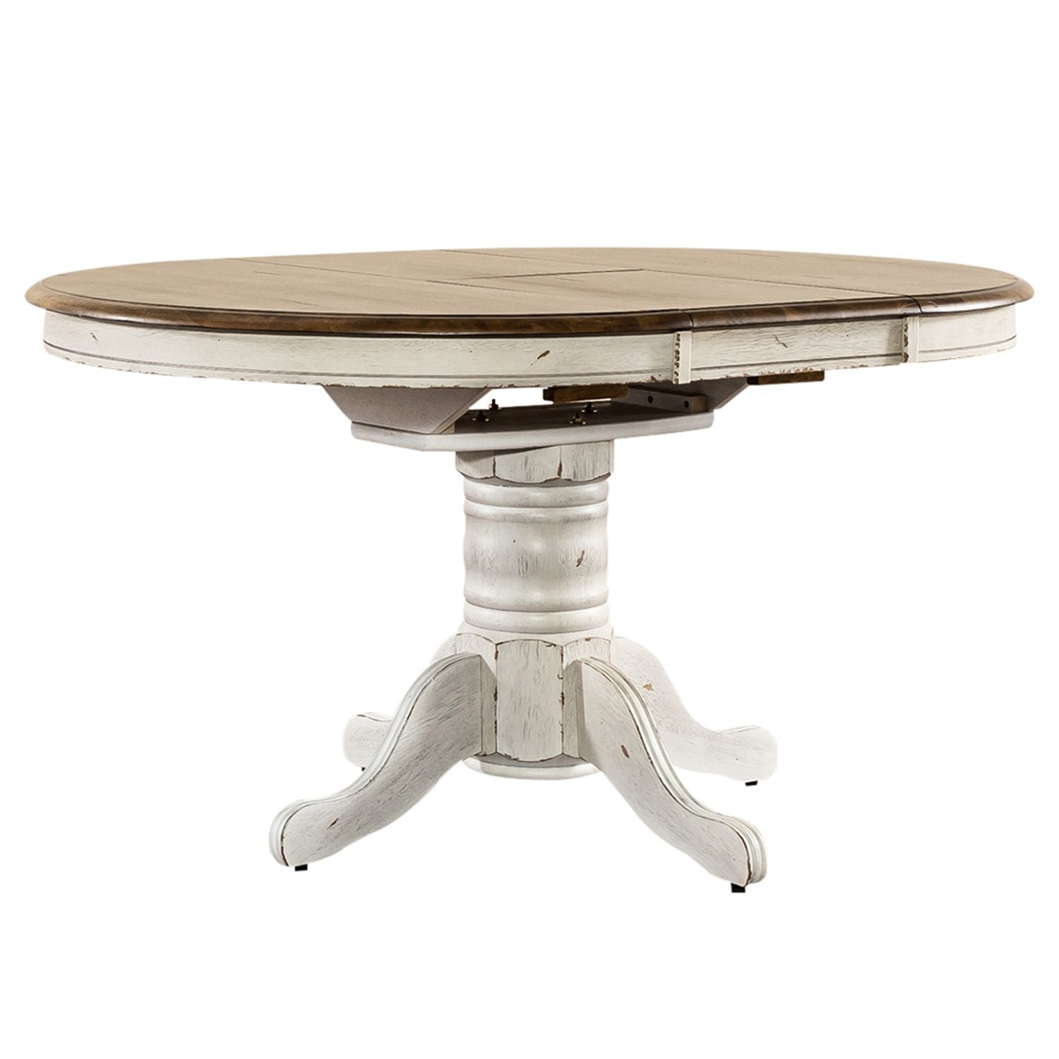 Carolina Crossing - Pedestal Table - Hornell Furniture Outlet