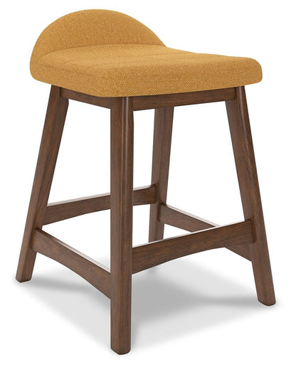 Lyncott - Upholstered Barstool (Set of 2) - Hornell Furniture Outlet