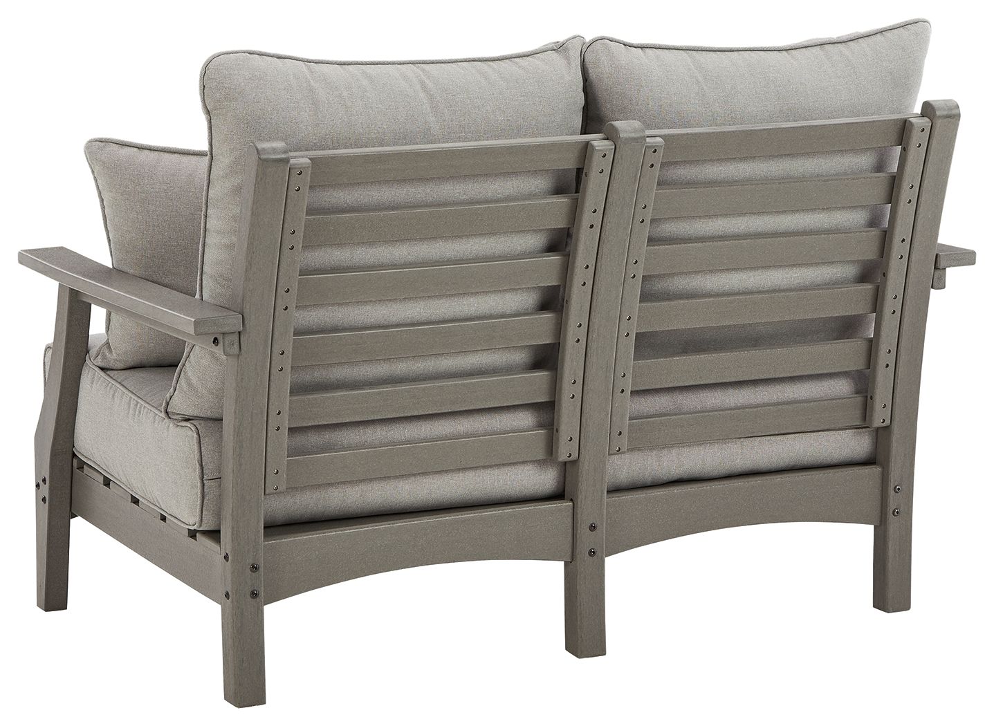 Visola - Gray - Loveseat w/Cushion - Hornell Furniture Outlet