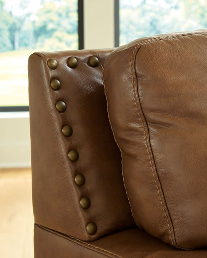 Saonara - Loveseat - Amber - Hornell Furniture Outlet