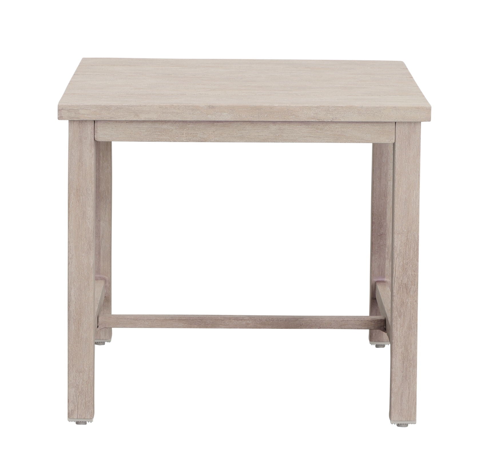 Blakely - Outdoor Aluminum End Table - White - Hornell Furniture Outlet