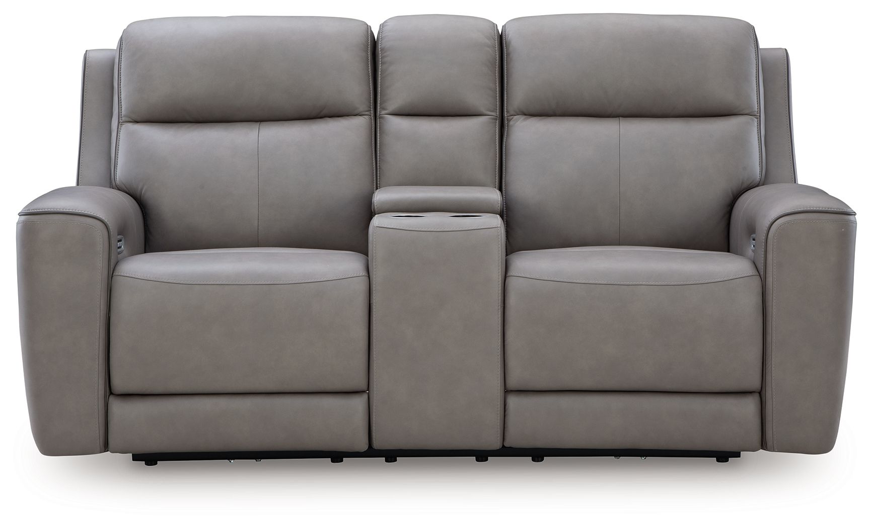5Z - Comfort - Relaxation - Power Reclining Loveseat with Console / Adj Headrest - Hornell Furniture Outlet