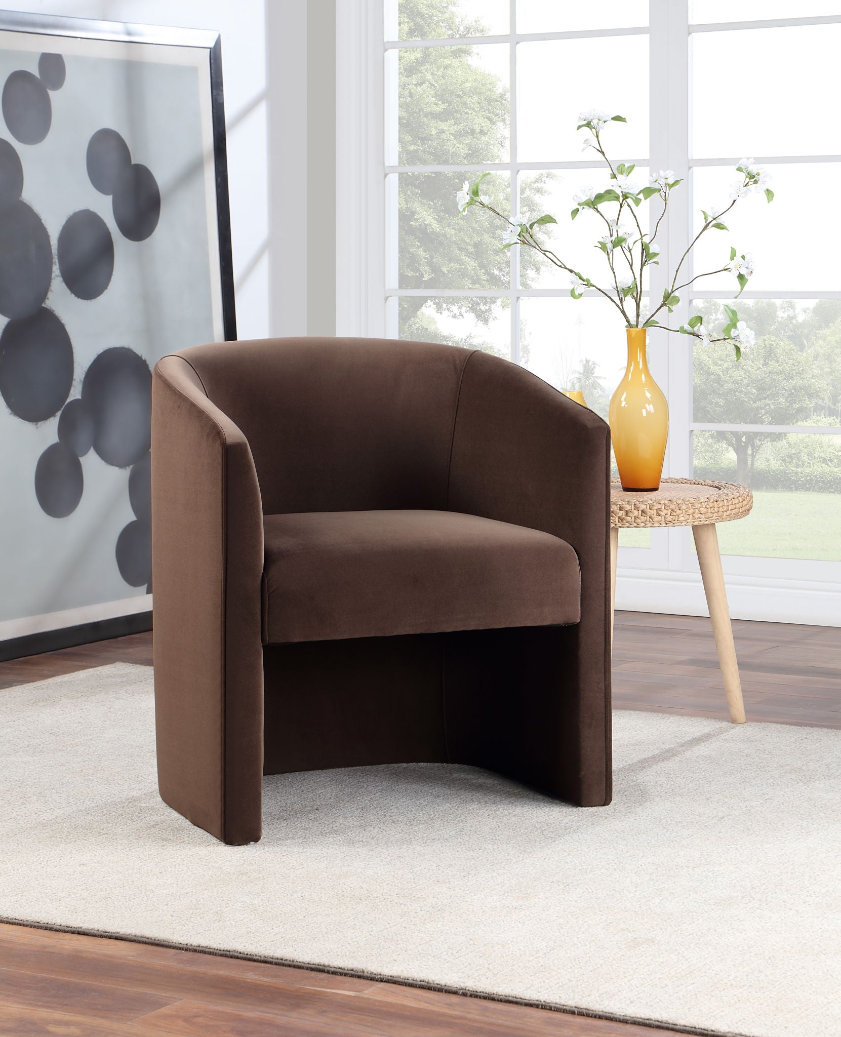 Iris - Upholstered Dining Or Accent Chair - Hornell Furniture Outlet