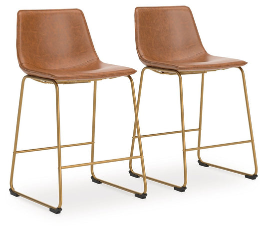 Ciabori - Upholstered Barstool (Set of 2) - Hornell Furniture Outlet